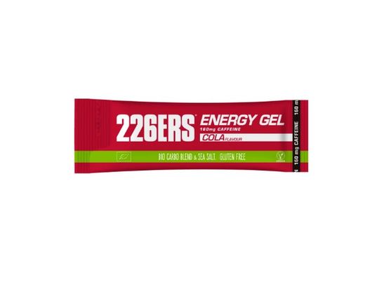 Energy gel bio 40gr fraise / banane sans caféine *