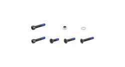 Fastener trek-diamant rear rack fender mount kit black