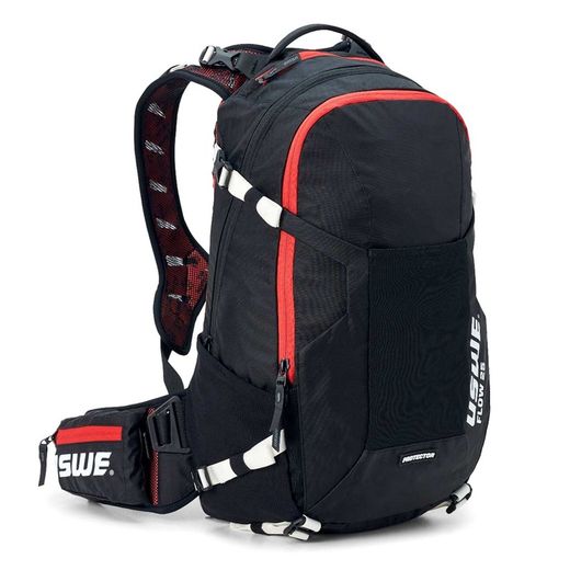 FLOW 25L MTB PROTECTOR PACK Black/USWE Red