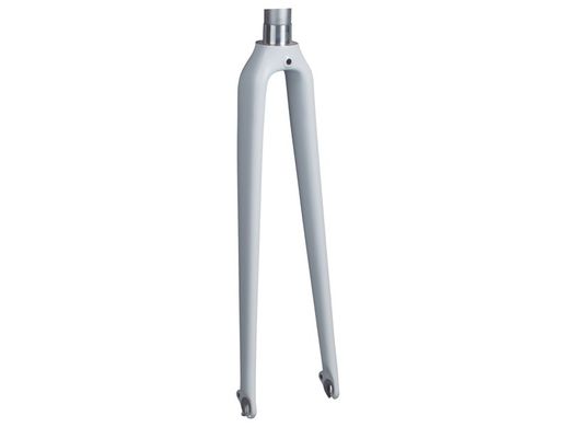 Fork rigid trek 1-sèries 40mm rake gloss trek white