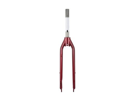 Fork rigid trek-diamant 700 thread/dsc/strght 210mm rage red