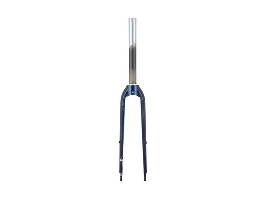 Fork rigid trek-diamant 700c disc/straight 250mm blue