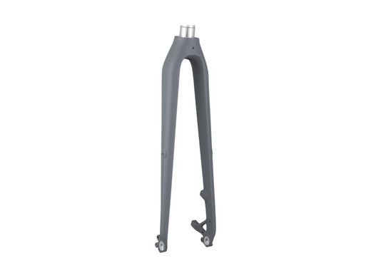 Fork rigid trek-diamant 700c disc/straight 250mm blue