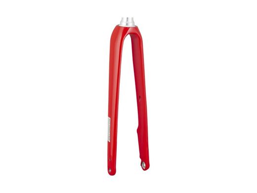Forcella rigida trek domane al4d 48r era bianco/carbonio smoke