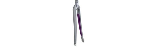 Fork rigid trek lexa s size 47-50 silver / white / grape