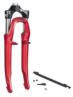 Fork suspension suntour cr-8 v 26 thread 50 small gloss red
