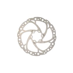 Disc rotor DF1 6 bolts - 160 mm, silver