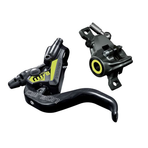 FRENO DE DISCO MT8 SL CARBON POSTMOUNT 1-FINGER 2 PISTONES