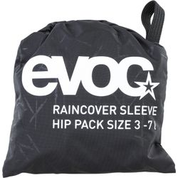 RAINCOVER SLEEVE HIP PACK black