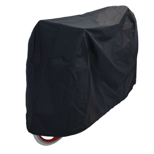 Funda universal cubre bici 165lx100h nylon anti humedad, negro