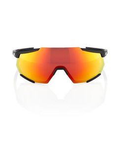 Gafas 100% Racetrap Soft tact black Hiper red multilayer mirror lens