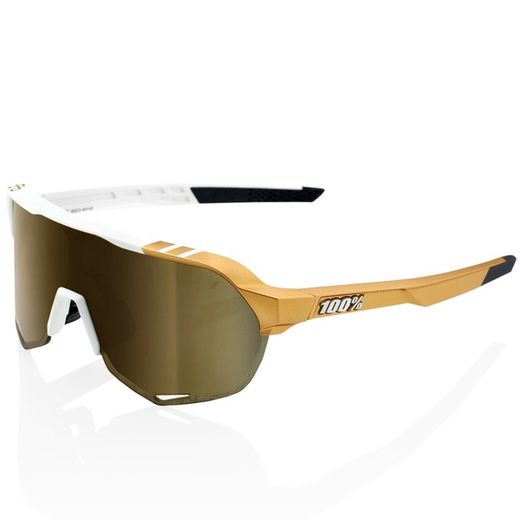 Lunettes 100% S2 Peter Sagan Or Blanc Edition Limitée