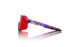 Gafas 100% S3 LE FDJ TRANSLUCENT RED/BLUE LENTES HiPER FIRE RED MIRROR