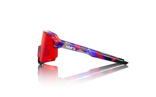 Gafas 100% S3 LE FDJ TRANSLUCENT RED/BLUE LENTES HiPER FIRE RED MIRROR
