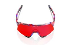 Gafas 100% S3 LE FDJ TRANSLUCENT RED/BLUE LENTES HiPER FIRE RED MIRROR