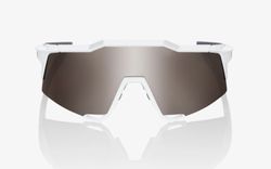 Gafas 100% Speedcraft Matte White Hiper silver lens