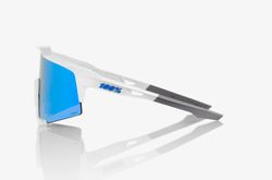 Gafas 100% Speedcraft Matte white Hiper blue Multilayer lens