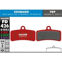 Plaquettes de frein SHIMANO SAINT - ADVANCED, semi-métallique, 1 paire