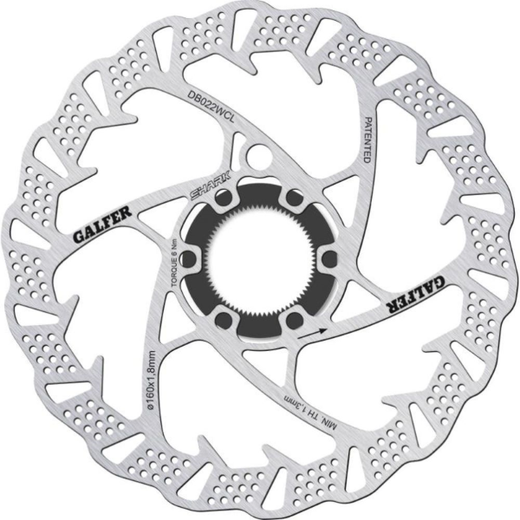 DISQUE REQUIN CENTERLOCK - 160 mm, épaisseur 1,8 mm