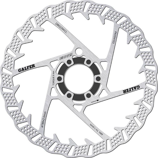 DISQUE REQUIN CENTERLOCK - 180 mm, épaisseur 2,0 mm