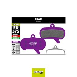 Pastillas de freno SRAM MAVEN - E-BIKE, Semimetálica, 1 juego