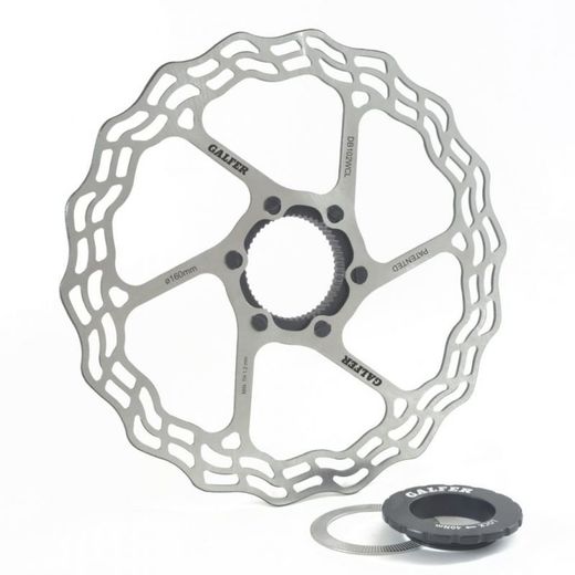 DISCO WAVE VTT FIXE CENTERLOCK - 160 mm, épaisseur 1,8 mm