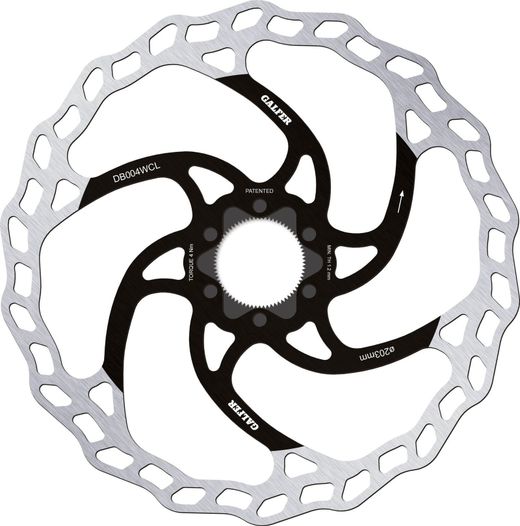 DISCO WAVE FIXED MTB CENTERLOCK - 203 MM, thickness 1,8 MM
