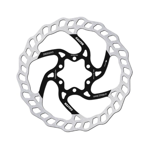 Vélos électriques Disc Wave à 6 trous - 160 mm, épaisseur 2,0 mm