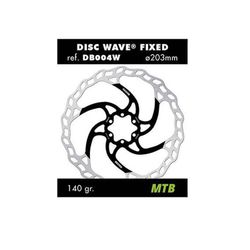 DISCO WAVE FIXED MTB 6 FORI - 203 MM, thickness 1,8 MM