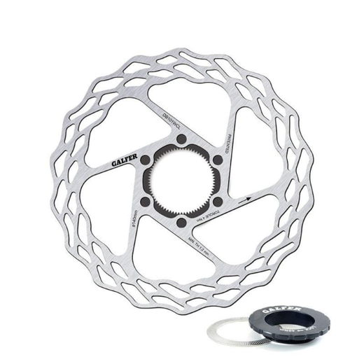 DISCO WAVE FIXED ROAD CENTERLOCK - 140 MM, thickness 1,8 MM