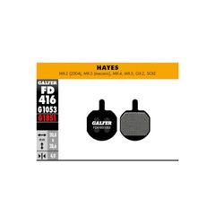 Plaquettes de frein HAYES MX - STANDARD, semi-métalliques, 1 paire