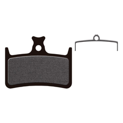 Plaquettes de frein HOPE E4, RX4 - STANDARD, Semi-métallique, 1 paire