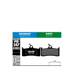 Plaquettes de frein HOPE MONO M4 - STANDARD, Semi-métallique, 1 paire