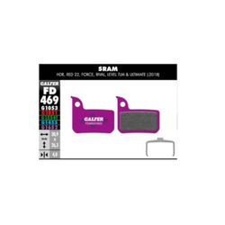 Pastillas de freno SRAM RED 22 - E-BIKE, Semimetálica, 1 juego