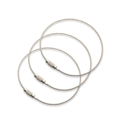 GANCIO PER APPENDERE CATENA - 3 PEZZI, ARGENTO