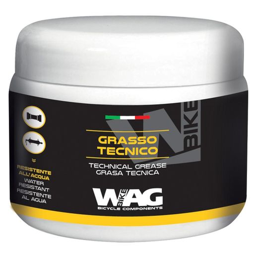 Grasa tâcnica resistente al agua, en frasco de 500gr.