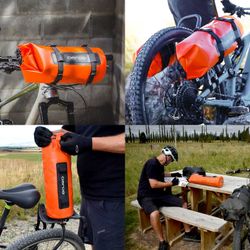 HEAVY DUTY DRYBAG 8L ORANGE