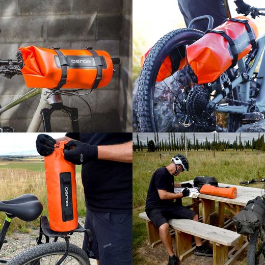 HEAVY DUTY DRYBAG 8L ORANGE