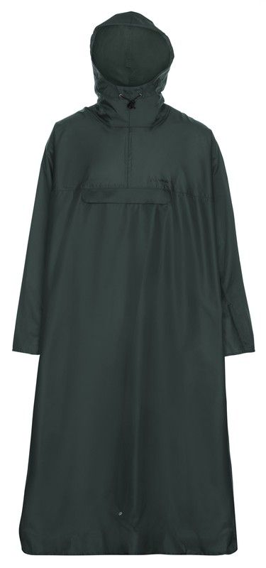 Poncho sac à dos de randonnée, olive, L / XL