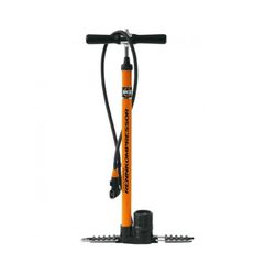 Hinchador pie sks metalico con tubo 2150 mm multivalvula naranja