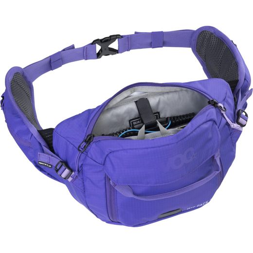 HIP PACK 3 + HYDRATION BLADDER 1,5 violet