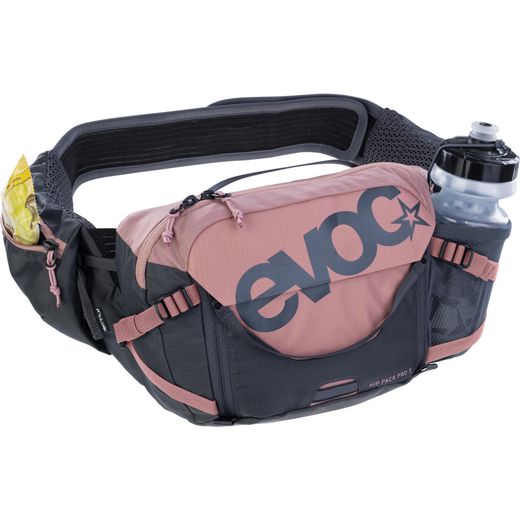 HIP PACK PRO 3 dusty pink - carbon grey