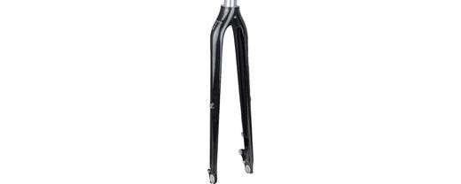 Forquilla rigid bontrager satellite + disc carboni 700c 45r. Negre