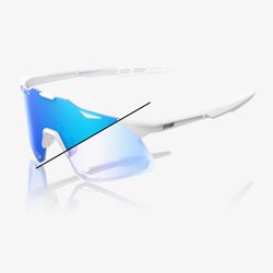 HYPERCRAFT - Bastille LE - Pearl White Glitter - Blue Mirror Photochromic