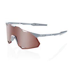 HYPERCRAFT XS - Matte Stone Grey - HiPER Crimson Silver Mirror Lens