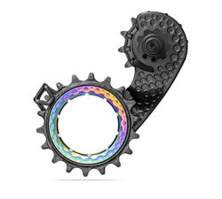 Gàbia de canvi del darrere per Shimano 8100 absolute black hollowcage carboni