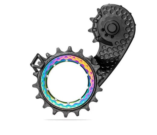 Cage de dérailleur arrière pour Shimano 9100/8000 Absolute Black Hollowcage Carbone