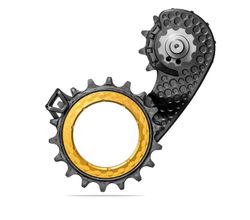 Rear derailleur cage for Shimano 9200 absolute black hollowcage carbon