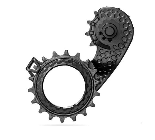 Gaiola do desviador traseiro para Sram AXS Absolute Black Hollowcage Carbon