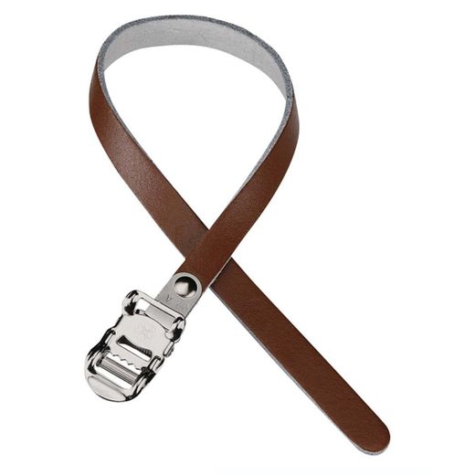 Jgo. Correas calapies fixed retro cuero negro